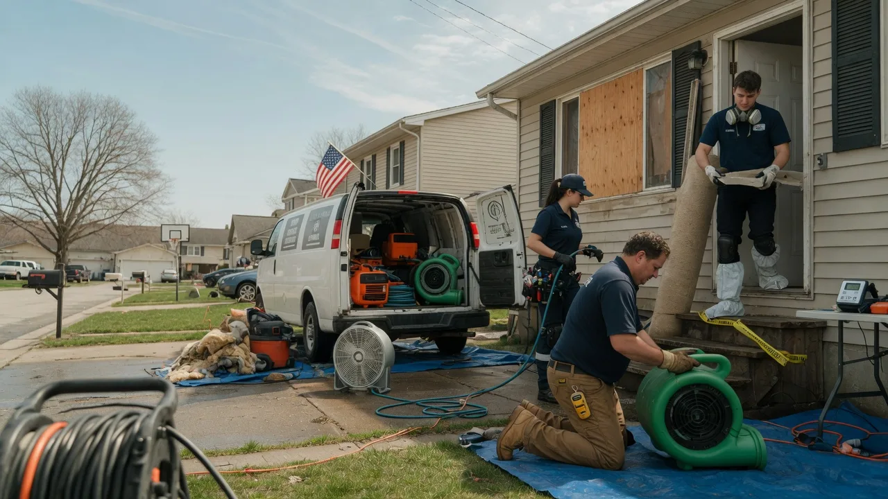 Water Damage Restoration in Omega, OK near me